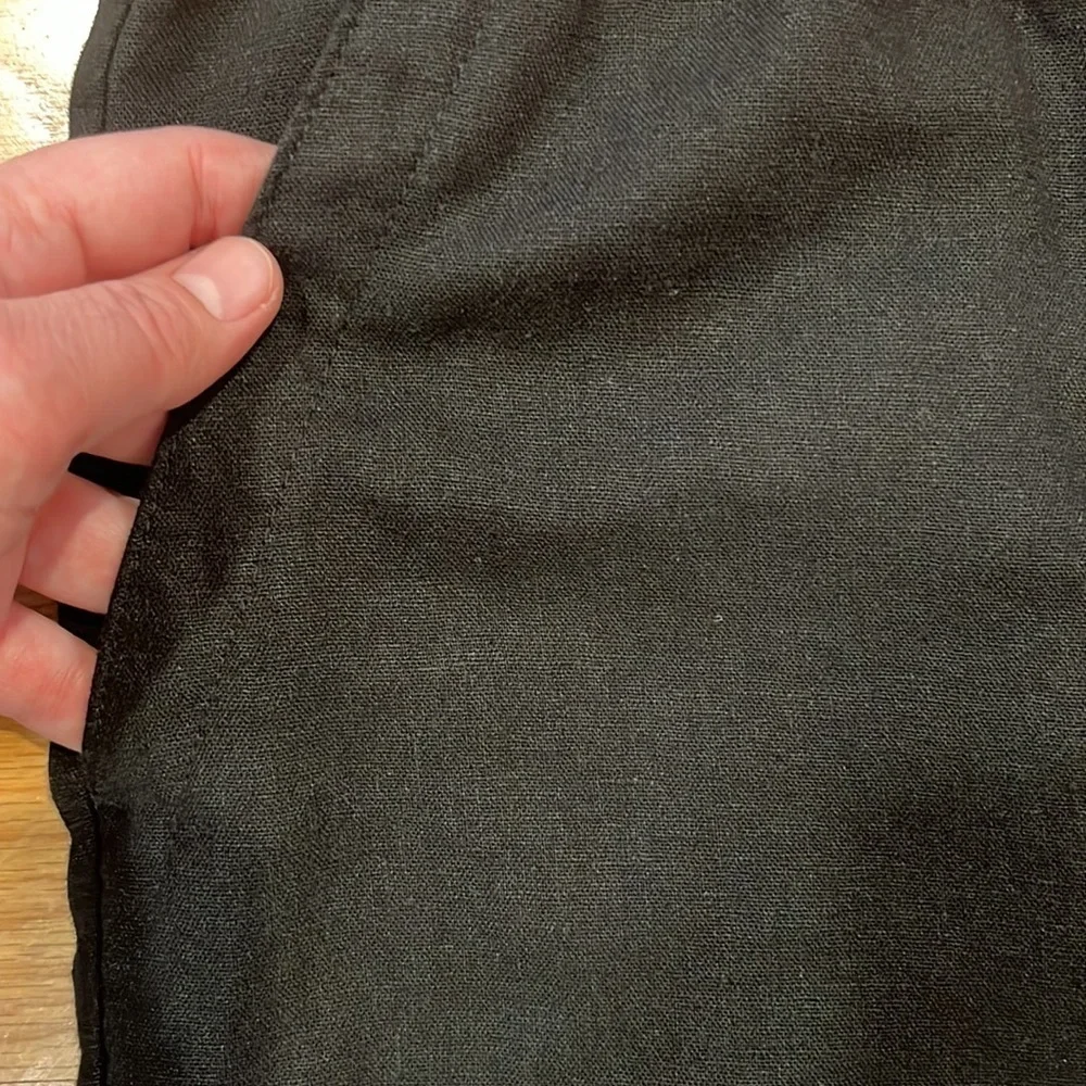 Old navy women’s linen blend high rise wide leg pants size xlarge tall . - Picture 4 of 9